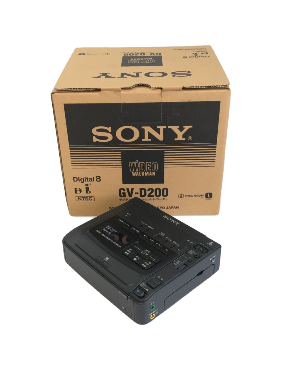 SONY◇GV-D200/SONY/デジタルビデオカセットレコーダー/2009年製 SONY◇GV-D200/SONY/デジタルビデオカセットレコーダー/2009年製