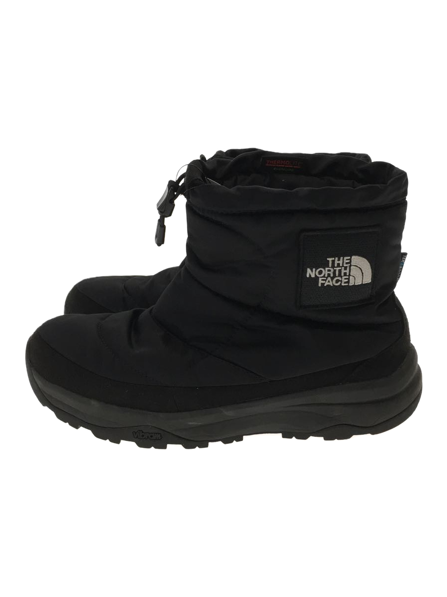 THE NORTH FACE◆Nuptse Bootie WP Logo Short K/ブーツ/26cm/ポリエステル/NF52076