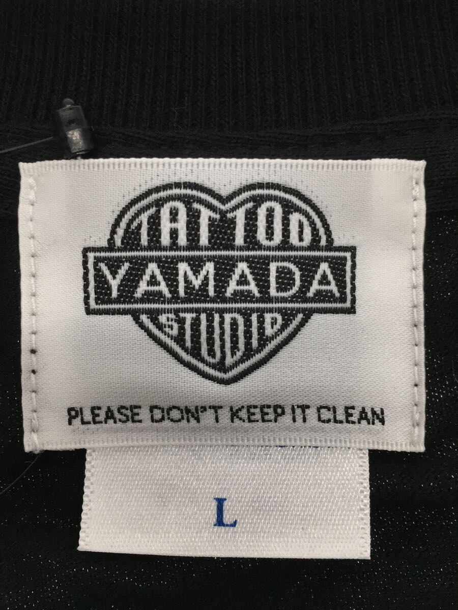 TATOO STUDIO YAMADA/Tシャツ/L/コットン/BLK | contifarma.pe