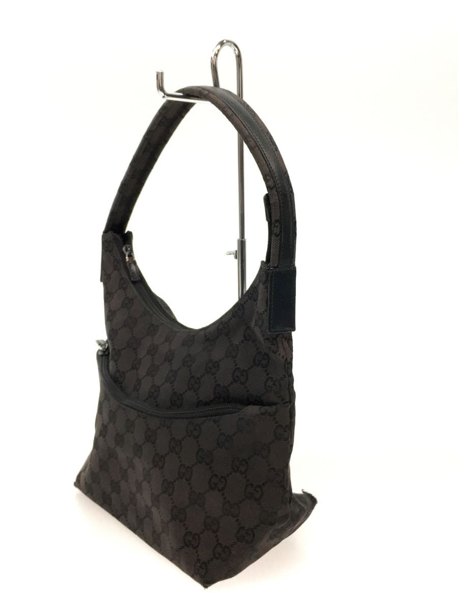 GUCCI◇ハンドバッグ/キャンバス/ブラック/総柄//001.3386.1705/GG