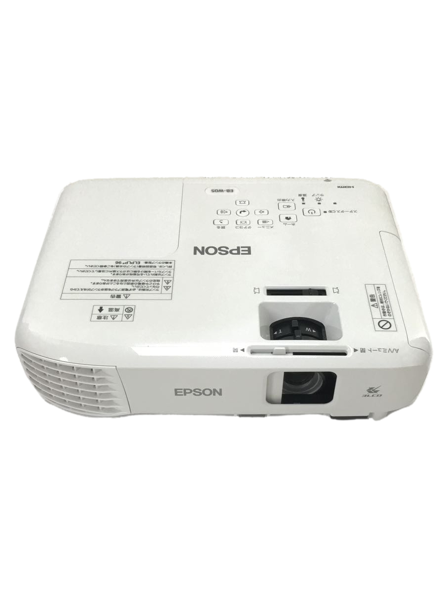 ですので リモコンなし EPSON製 液晶プロジェクター EB-W05 3300 正規店仕入れの プロジェクター EPSON EB-W05 プロジェクター