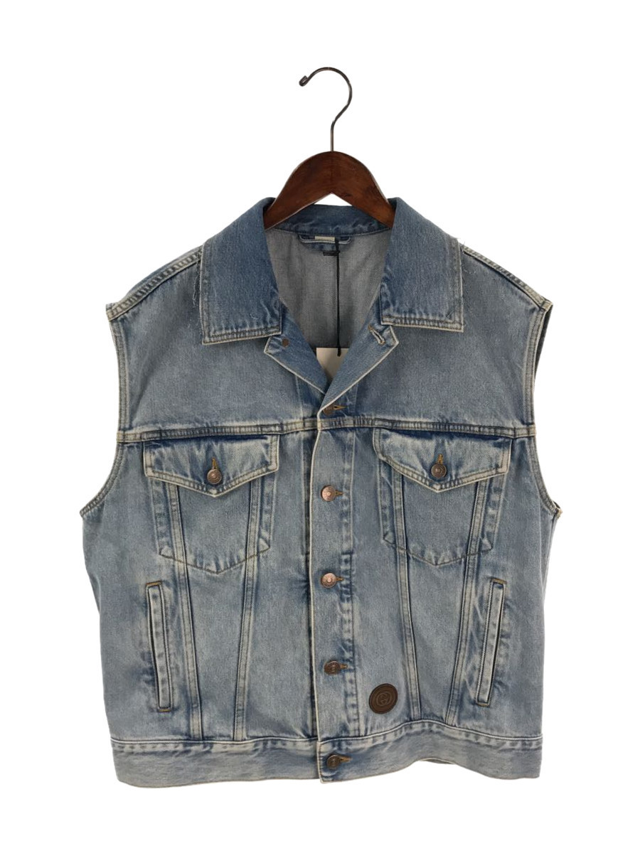 GUCCI◇グッチ/ベスト/50/デニム/IDG/無地 devsoft.co.ao
