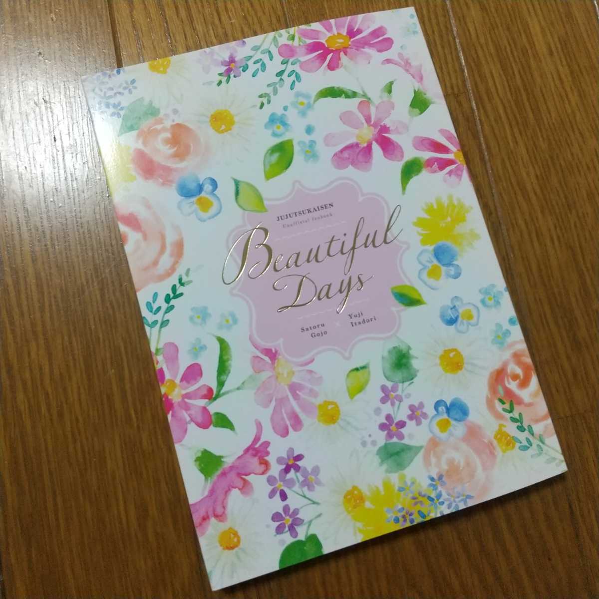 Beautiful Days エトワール きほ様 呪術廻戦 同人誌 小説 五悠 五条悟×虎杖悠仁 匿名配送 B19_画像1