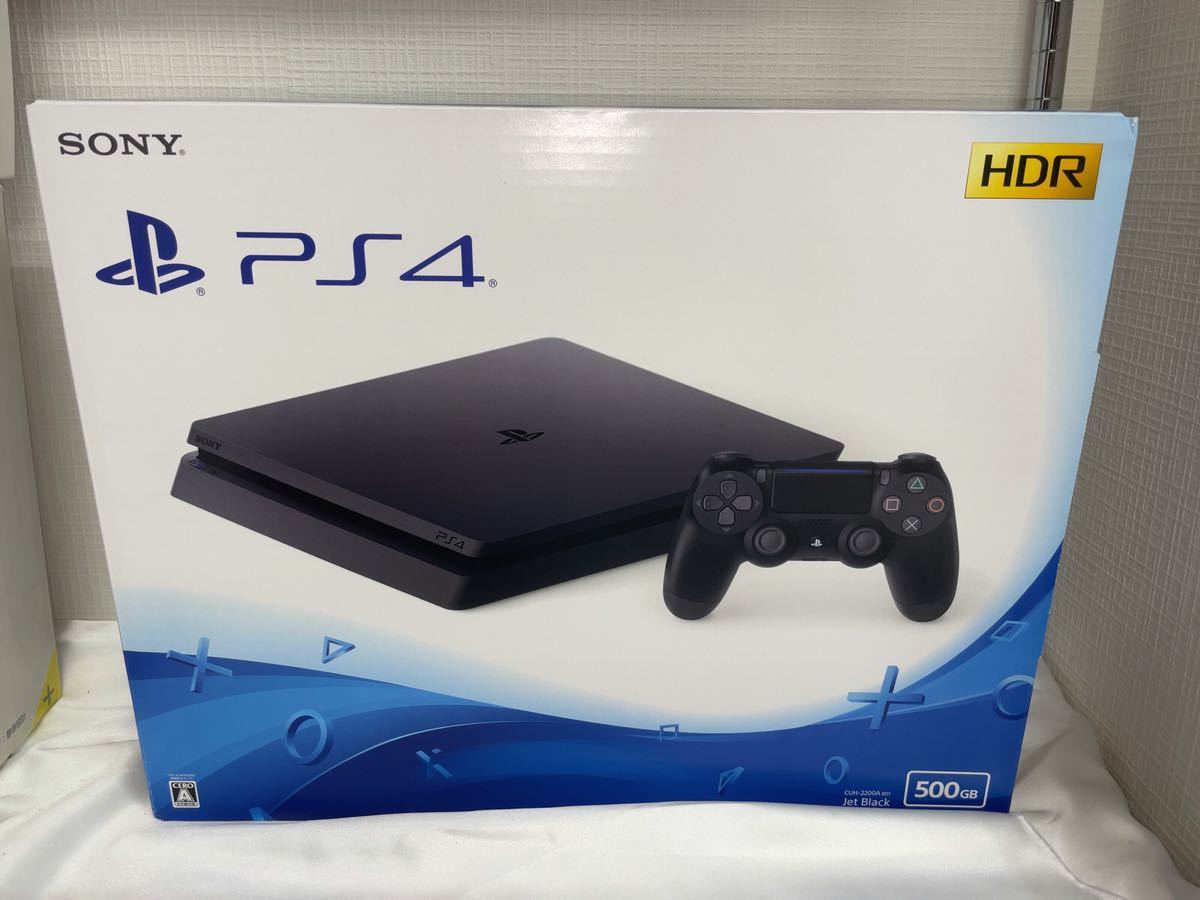 新品未開封／SONY PlayStation 4／本体 CUH-2200A B01 （５００ＧＢ