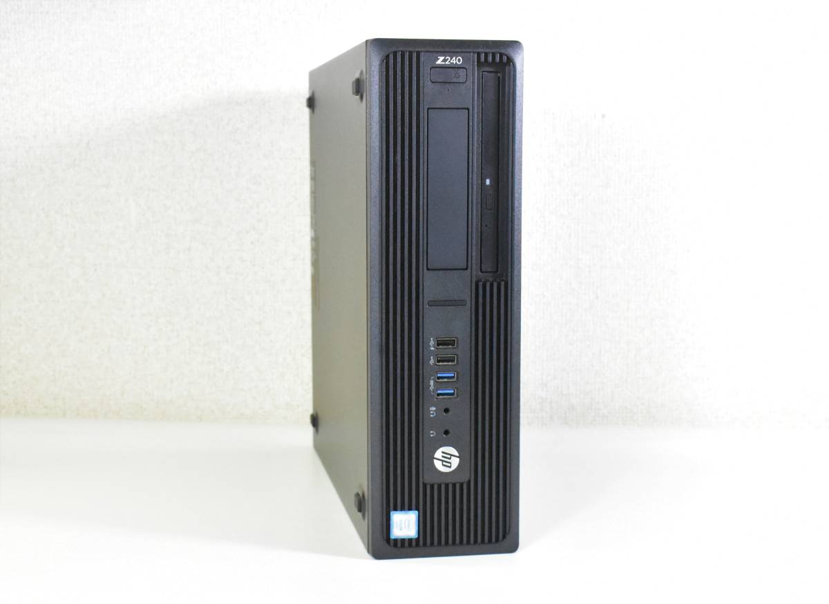 HP Z240 SFF Workstation/Xeon E3-1225 v5/メモリ32G/NVMe SSD 256GB +