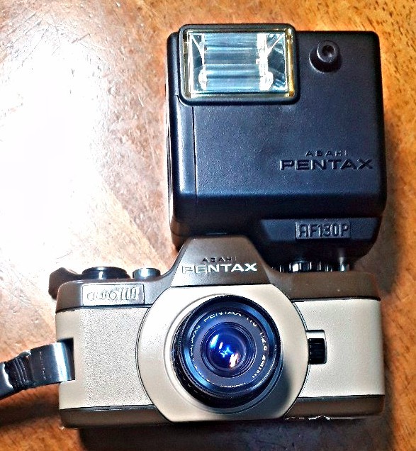 一眼レフ フィルムカメラ PENTAX Auto110 (マロン) 限定カラー 希少品