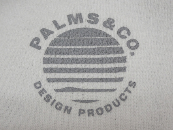 パームスアンドコー パイルポロシャツ・S◆PALMS CO./ゴルフ/日本製/白/22*8*2-7_画像8