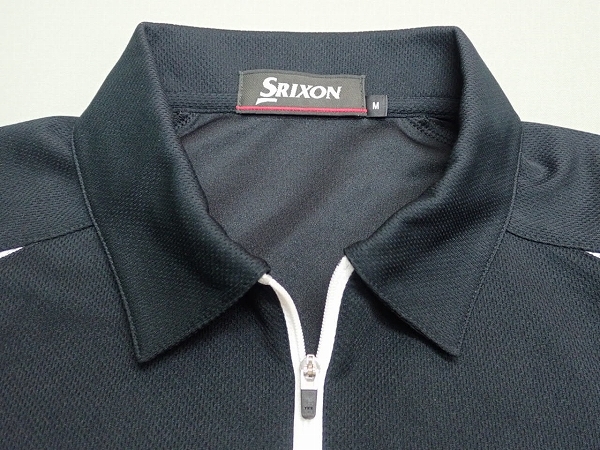  бесплатная доставка SRIXON Zip рубашка *M* Srixon / Golf / dry материалы /22*8*4-5