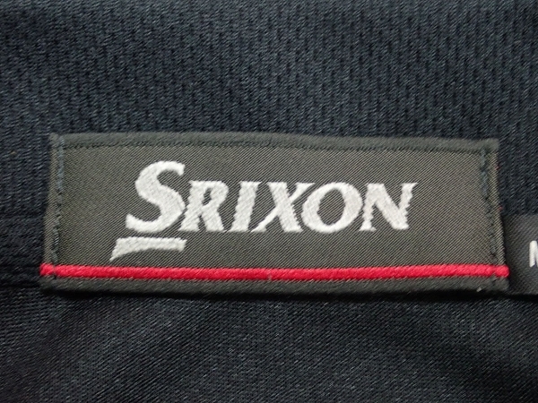  бесплатная доставка SRIXON Zip рубашка *M* Srixon / Golf / dry материалы /22*8*4-5