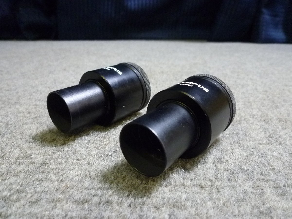 △ OLYMPUS オリンパス WHK 10×/20 L 2個セット 顕微鏡 接眼 △ OLYMPUS オリンパス WHK 10×/20 L 2個セット 顕微鏡 接眼