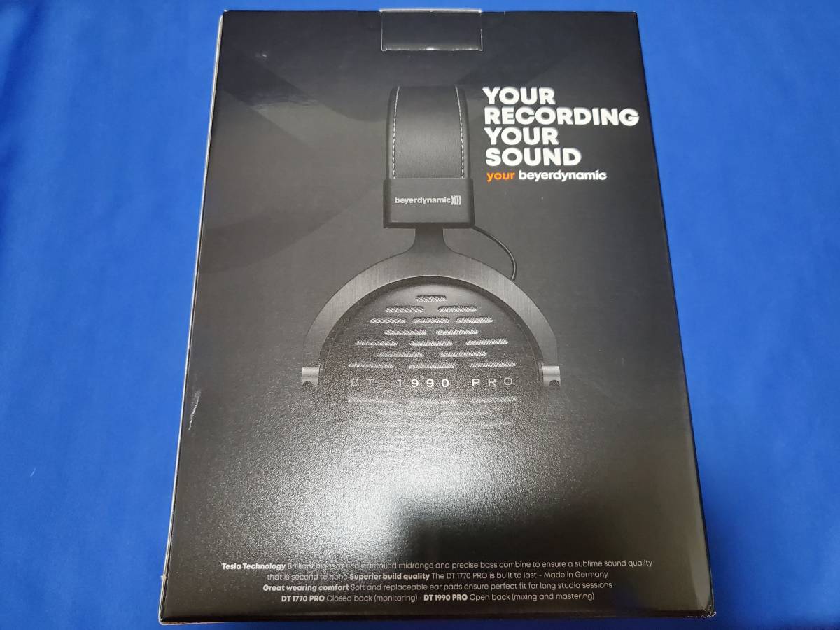 新品未開封】beyerdynamic DT1990 pro スタジオモニター ヘッドホン