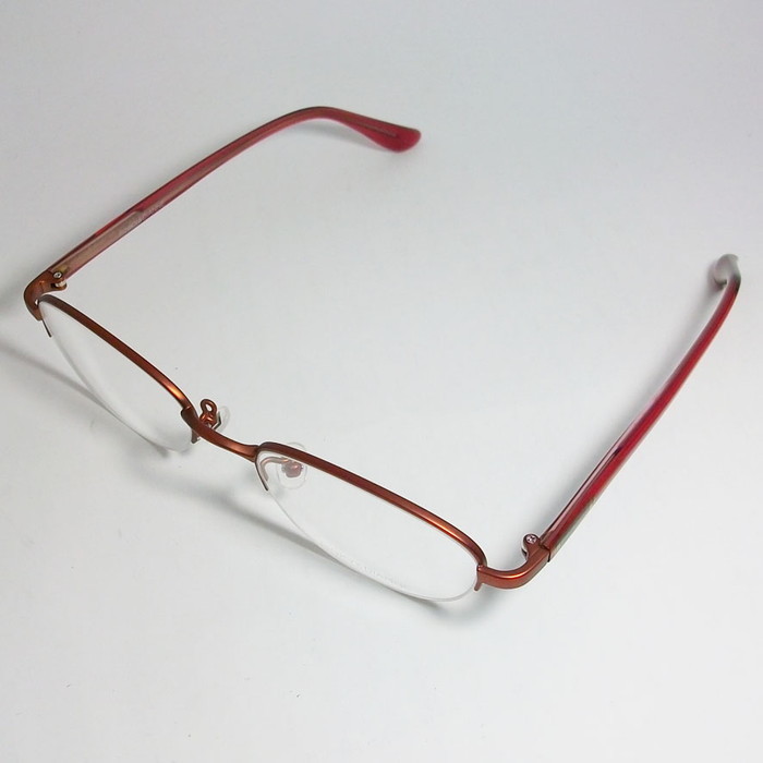 Pinky&Dianne ピンキー&ダイアン レディース 眼鏡 メガネ フレーム PD8032-1-50 度付可 レッド_画像3