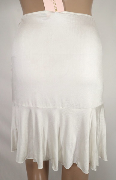 ＊訳あり新品 クリステルビジオリ CRISTEL VIZIOLI フランス製 フレア スカート ミニ丈 サイズ38(XS～S)(W59)ホワイトLSK912_画像5