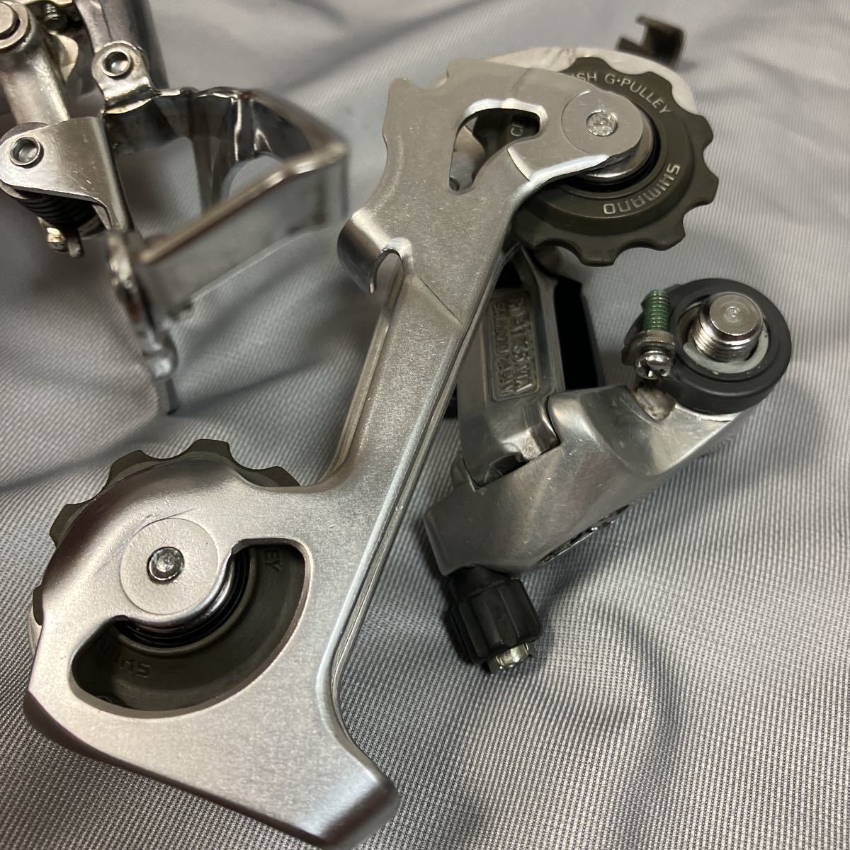 SHIMANO DEORE XT RD-M735 ロングケージ FD-M735 バンド径 31.8 SHIMANO DEORE XT RD-M735 ロングケージ FD-M735 バンド径 31.8
