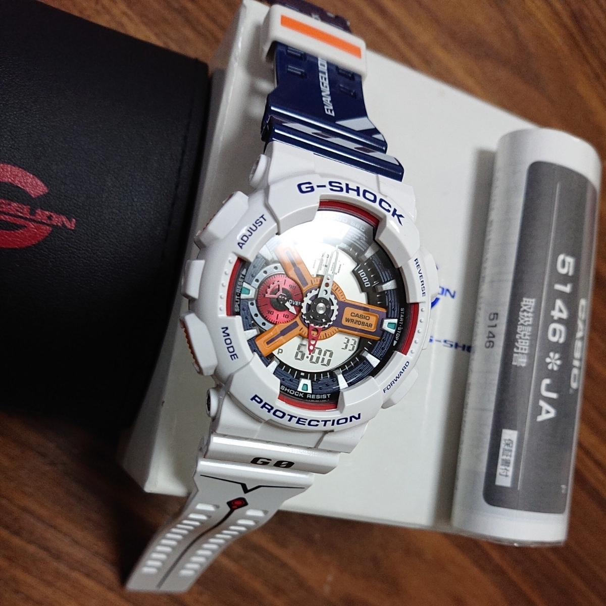 即決 生産終了 国内正規品 CASIO エヴァンゲリオン コラボ 綾波レイ