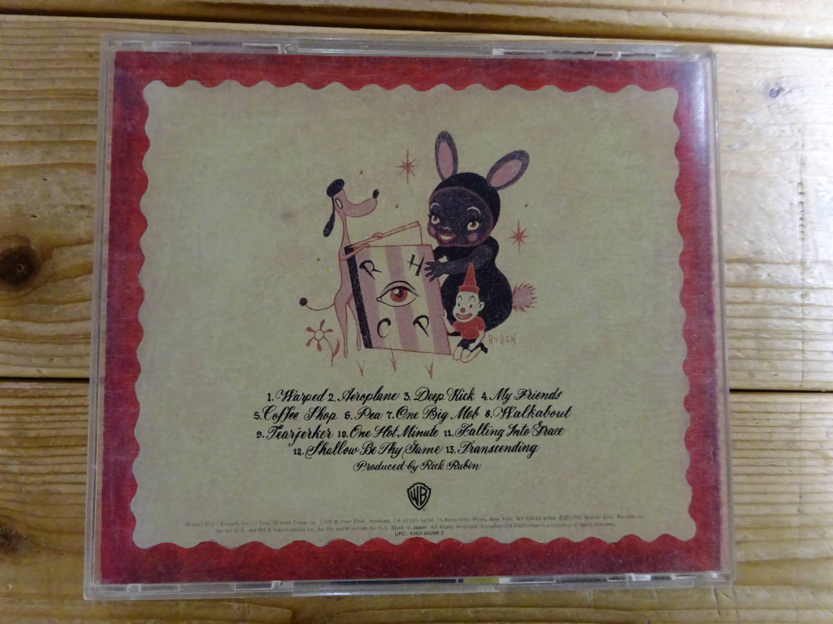中古 CD □ RED HOT CHILI PEPPERS 『ONE HOT MINUTE』帯付き 中古 CD □ RED HOT CHILI PEPPERS 『ONE HOT MINUTE』帯付き