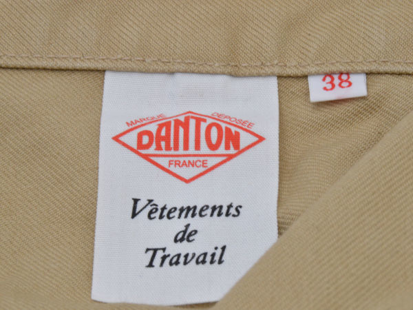TN Dan ton DANTON cotton chino pants 38 size beige men's e_u F-M12776