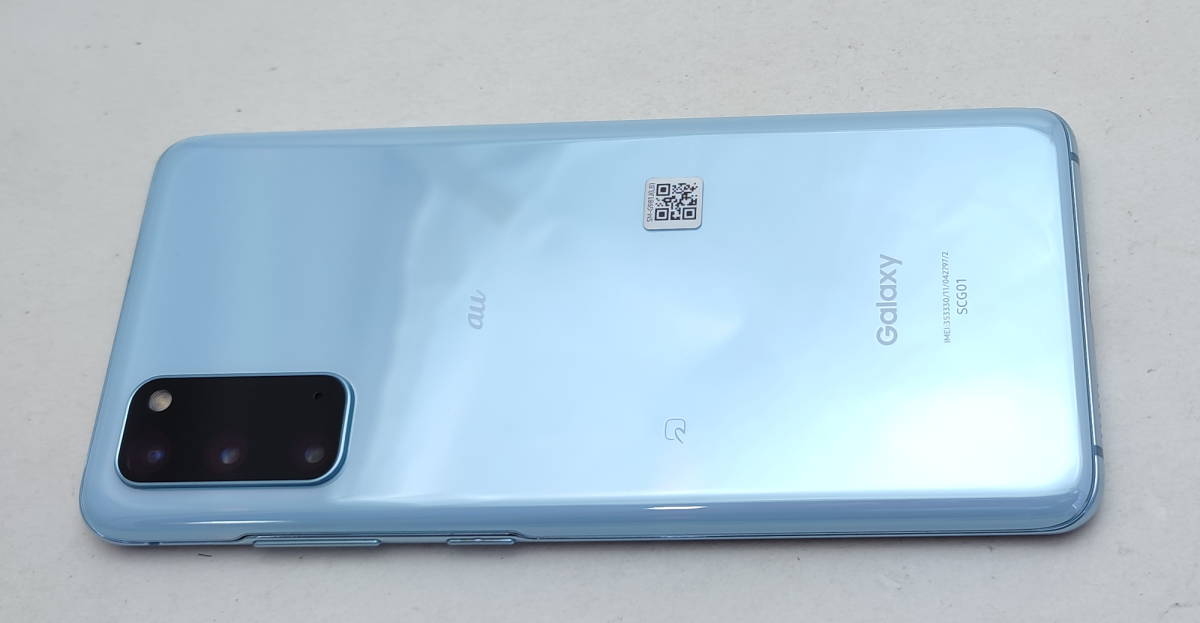 Yahoo!オークション - 訳あり中古 SCG01 Galaxy S20 5G ブルー Yahoo!オークション - 訳あり中古 SCG01 Galaxy S20 5G ブルー