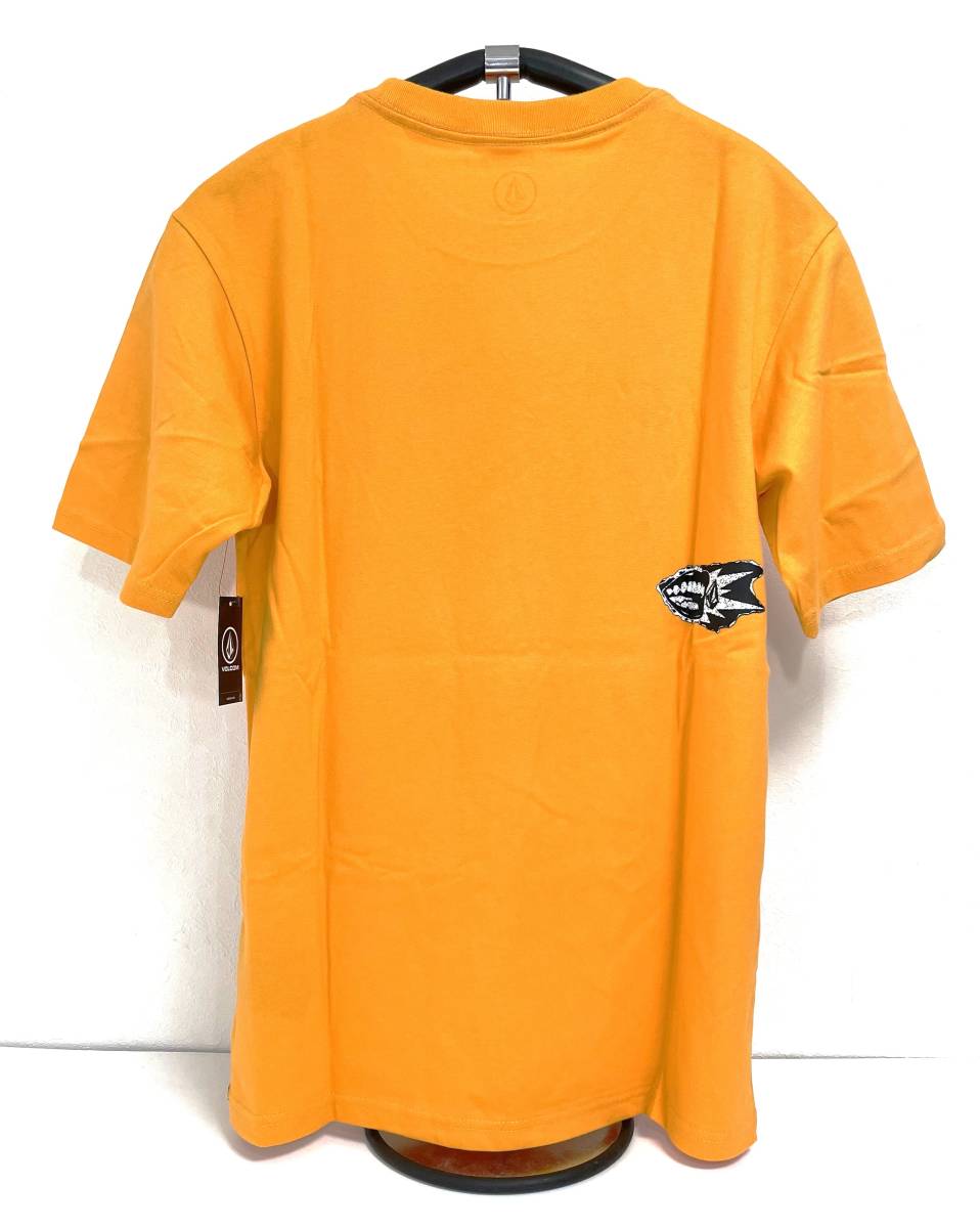 VOLCOM ボルコム AF532216SBU メンズXXL（3L） 半袖Tシャツ プリントティー T-Shirts 黄色系 キングサイズ ヴォルコム 新品 即決 送料無料_画像2