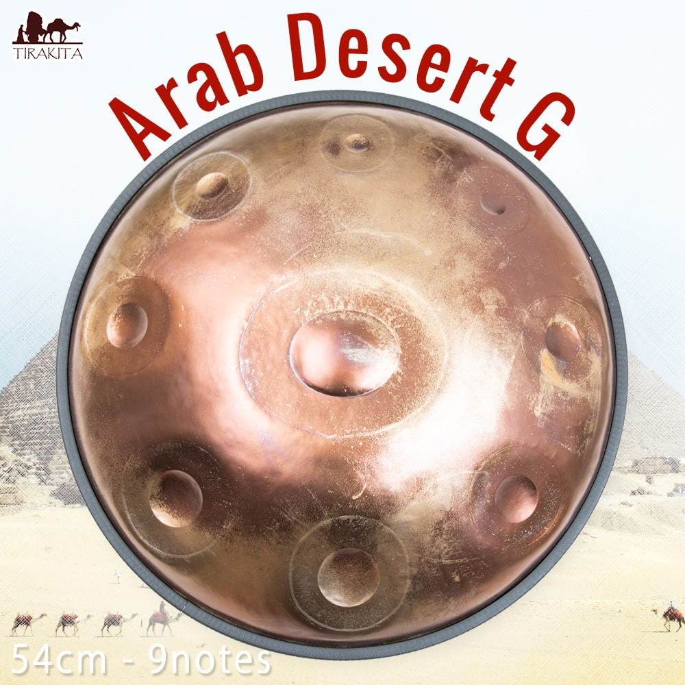 送料無料 ハンドパン スチールパン 打楽器 パーカッション Arab Desert