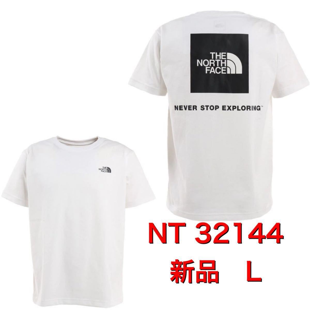 ノースフェイス　メンズTシャツ NT 32144 ホワイト　　新品　Ｌ