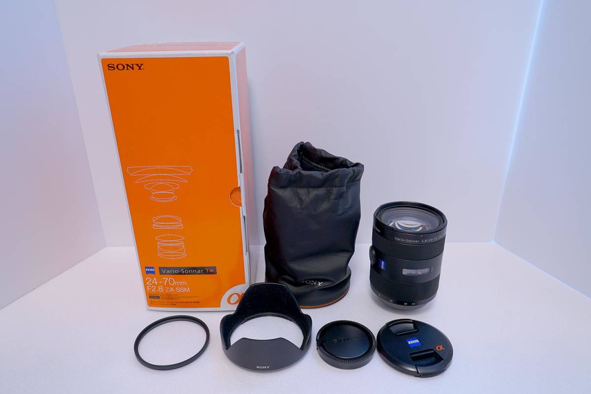 美品！ ソニー Vario-Sonnar T* 24-70mm F2.8 ZA SSM ZEISS SONY SAL2470Z_画像1