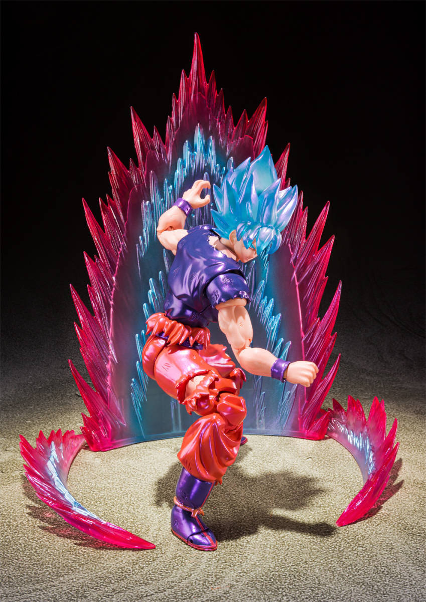 ★海外限定★NYCC 2021 S.H.Figuarts 孫悟空 超サイヤ人ゴッド超サイヤ人(SSGSS) 界王拳 イベント限定カラー 日本未発売