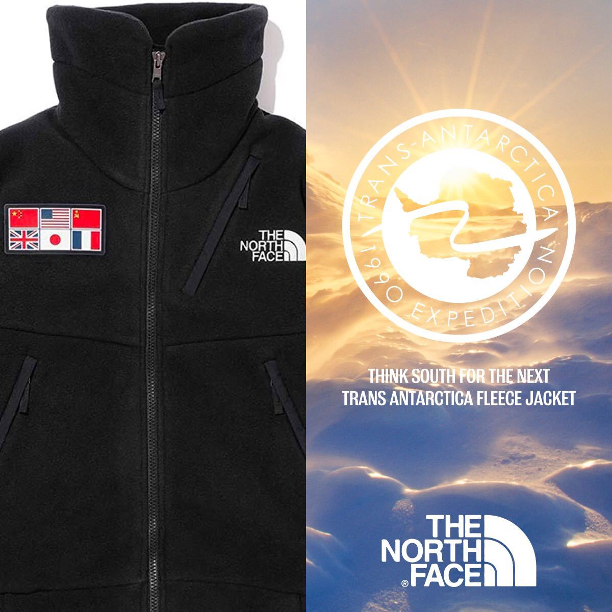 THE NORTH FACE Trans Antarctica Fleece Jacket NA61930R GOLDWIN ノースフェイス  トランスアンタークティカ フリースジャケット 南極大陸