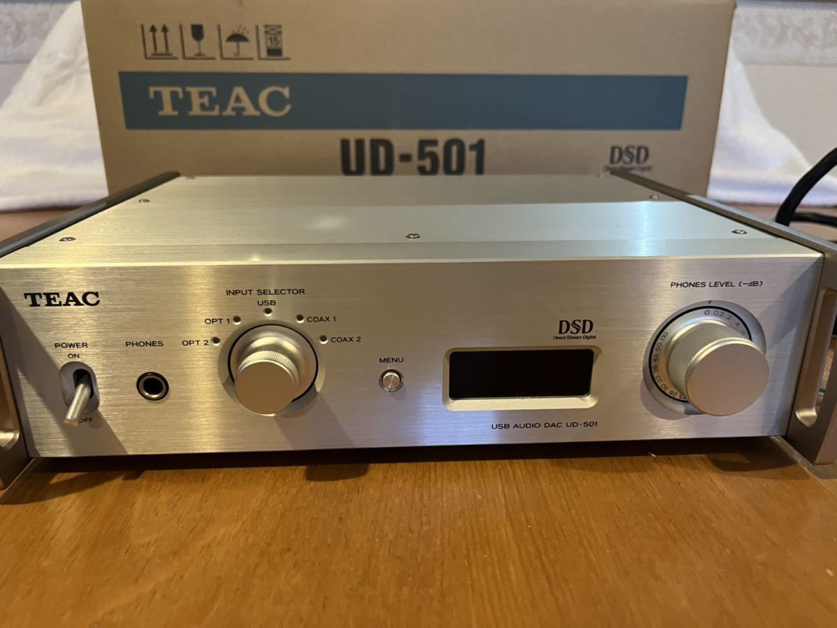 ティアック TEAC Reference 501 USBオーディオデュアルモノーラルD/A