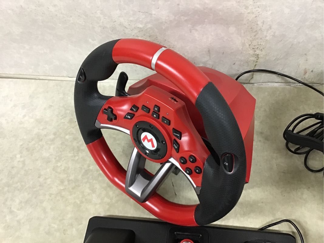 1円~ 同梱 ジャンク マリオカートレーシングホイール、THRUSTMASTER