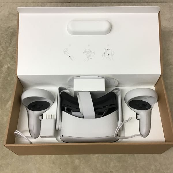 1円～ 動作確認済 初期化済 Oculus QUEST2 VRヘッドセット 256GB_画像2