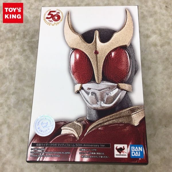 1円～ BANDAI SPIRITS S.H.Figuarts 真骨彫製法 仮面ライダークウガ マイティフォーム 50th Anniversary Ver._画像1