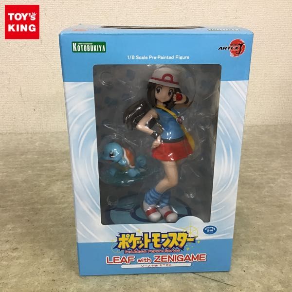 1円~ コトブキヤ ARTFX J 1/8 ポケットモンスター リーフ with