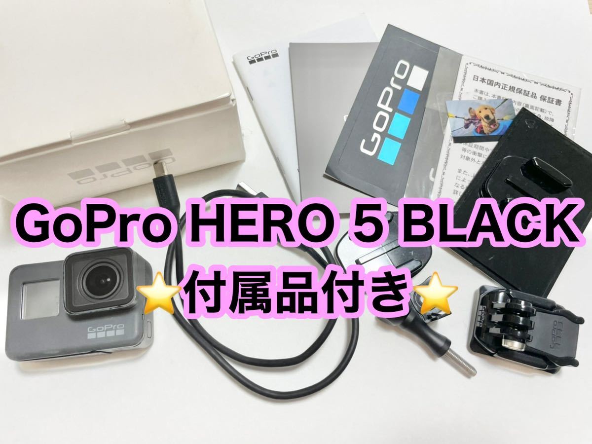 GoPro hero BLACK 本体 付属品