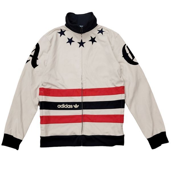 261206◎◎【Mサイズ】adidas Originals STAR TRACK TOP JACKET スター 星柄 トラック トップ ジャケット ジャージ アディダス▲