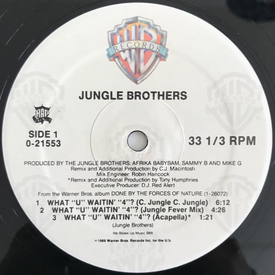 Jungle Brothers - What U Waitin' 4? (Red Jacket)_画像3