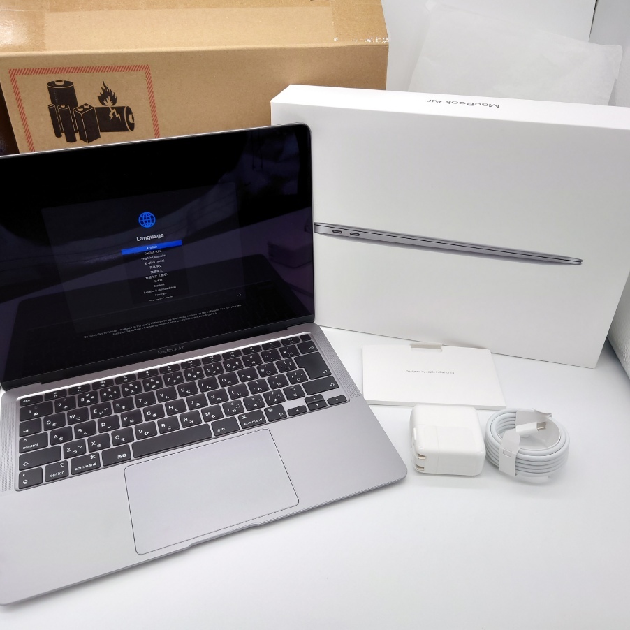 1円】MacBookAir 13インチPart No. MGNE3JA/A Model No. A2337 M1