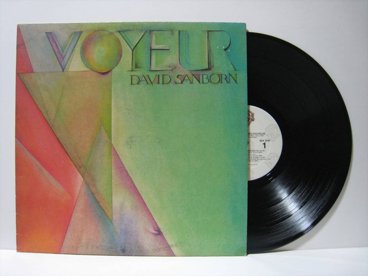 [LP] DAVID SANBORN / VOYEUR US record David * sun bo-n dream .RUN FOR COVER compilation MARCUS MILLER