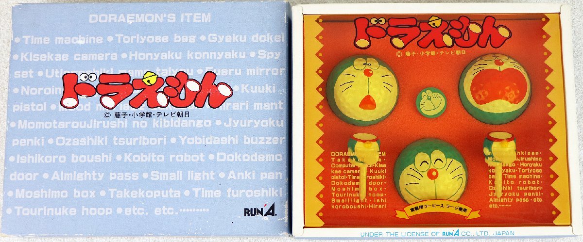 S◇ジャンク品◇ドラえもん ゴルフボール3個 ピン2/マーカー1 S◇ジャンク品◇ドラえもん ゴルフボール3個 ピン2/マーカー1