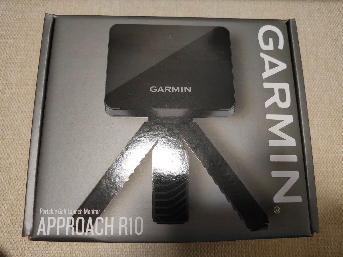 新品未開封！GARMIN(ガーミン) ポータブル弾道測定器 ゴルフシミュレーター Approach R10 【日本正規品】