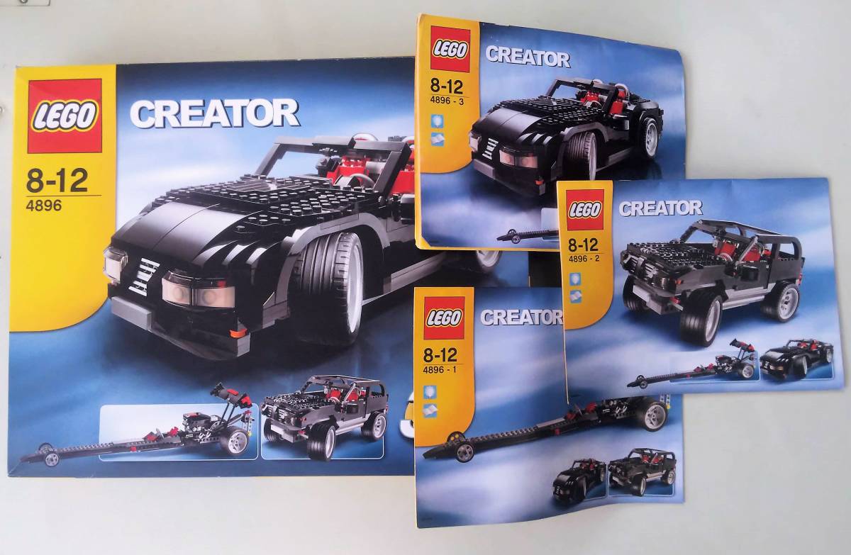 レゴ 正規品 LEGO CREATOR 4896 クリエイター ロードスター オープン