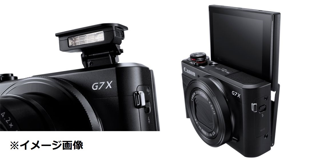 ◆未使用 Canon キャノン デジタルカメラ Power Shot パワーショット G7 X Mark Ⅱ Mark2 ブラック コンパクト PSGX7 約2010万画素◆_画像2