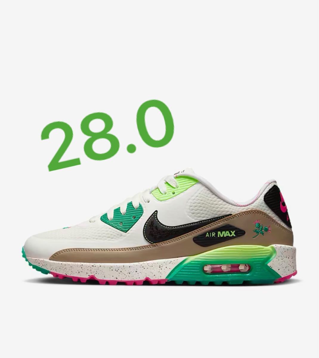 28.0 ゴルフ ナイキ エア マックス AIR MAX 90G NRG スパイクレス