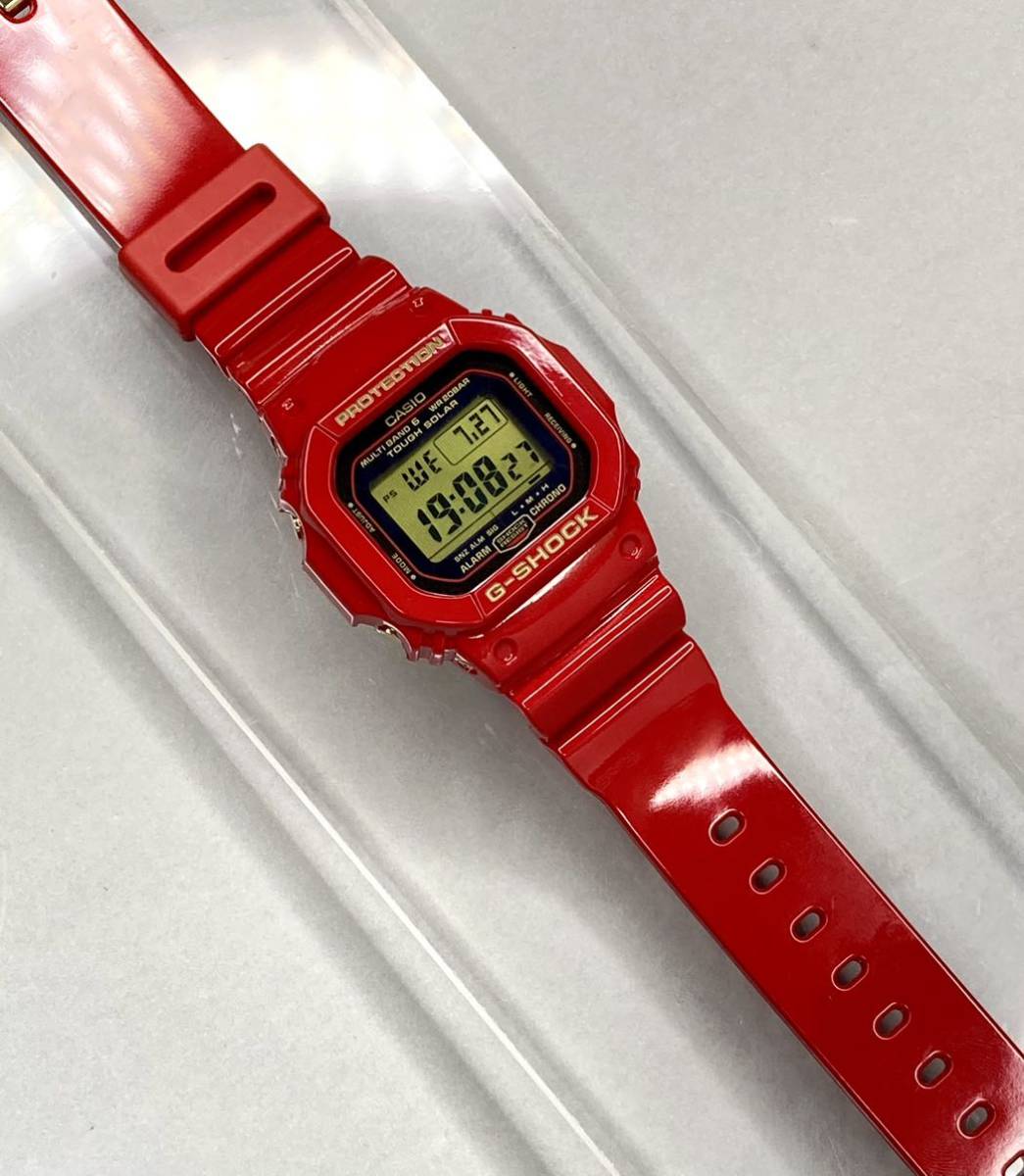 らくらくメ】 G-SHOCK 30周年限定 Rising Red GW-M5630A-4JR VHE6v
