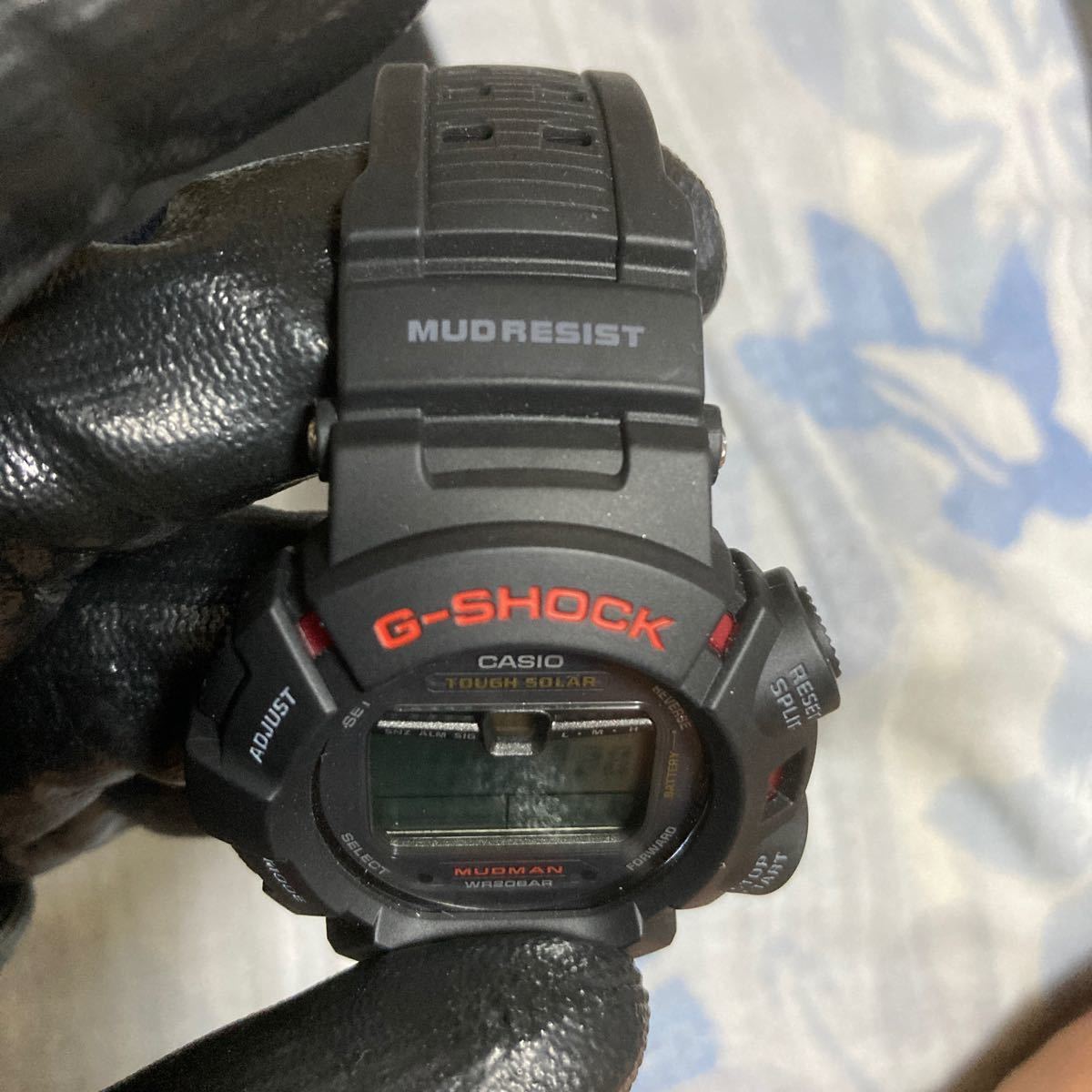 希少 未使用 新品 カシオ CASIO G-9010-1 G-SHOCK 海外モデル タフソーラー マッドマン 1