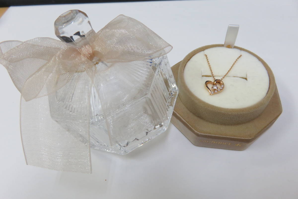 ♥♥EAU　DOUDE　4℃　ネックレス　K18　18金　トップハート♥♥_画像7