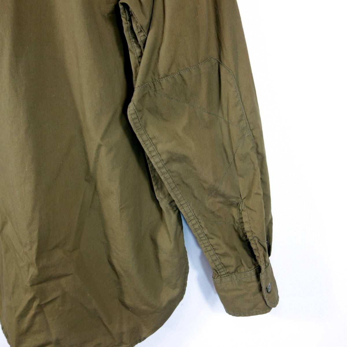【良品】エンジニアードガーメンツ サファリシャツ JS別注 Engineered Garments (JS Safari Shirt) サイズXS オリーブ