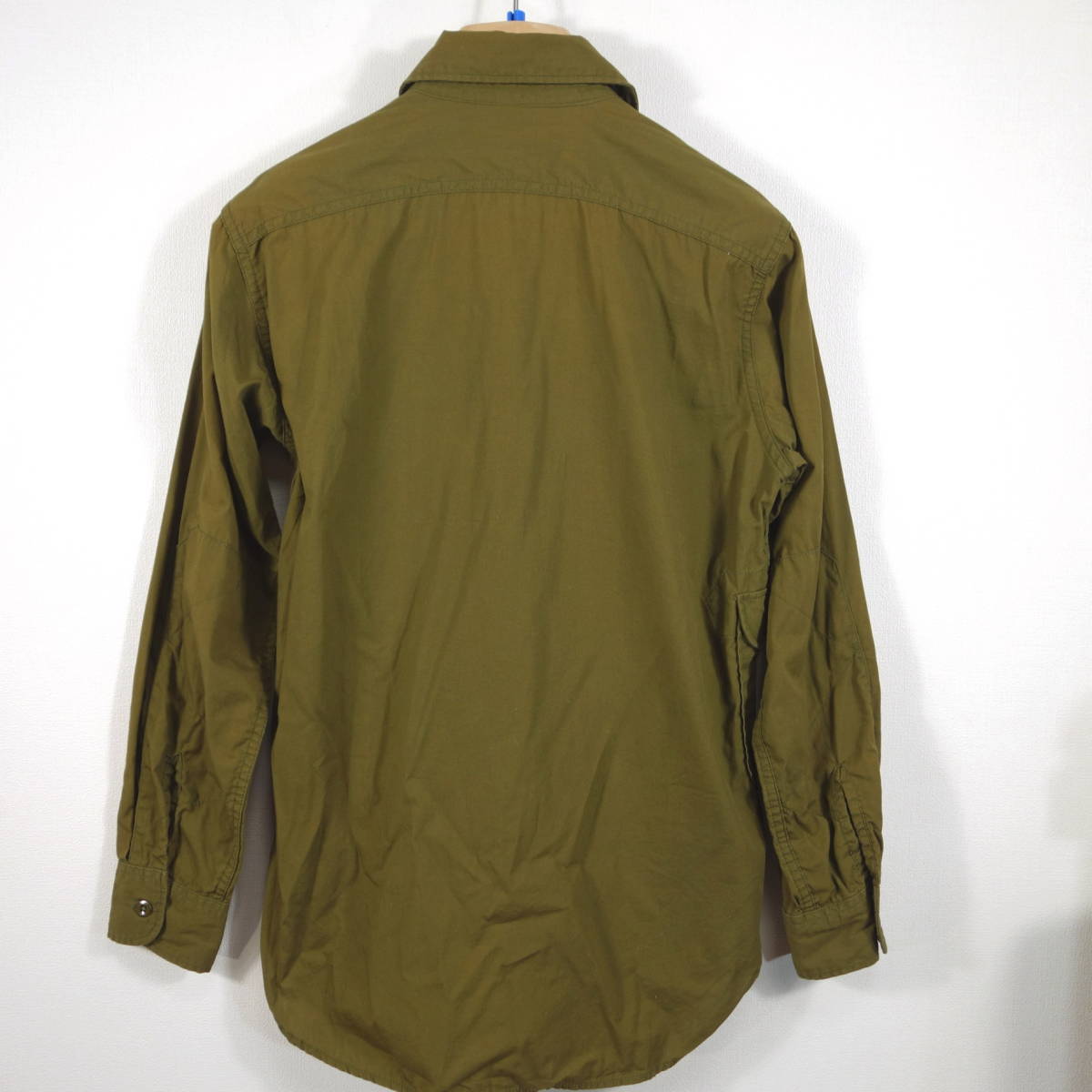 【良品】エンジニアードガーメンツ サファリシャツ JS別注 Engineered Garments (JS Safari Shirt) サイズXS オリーブ