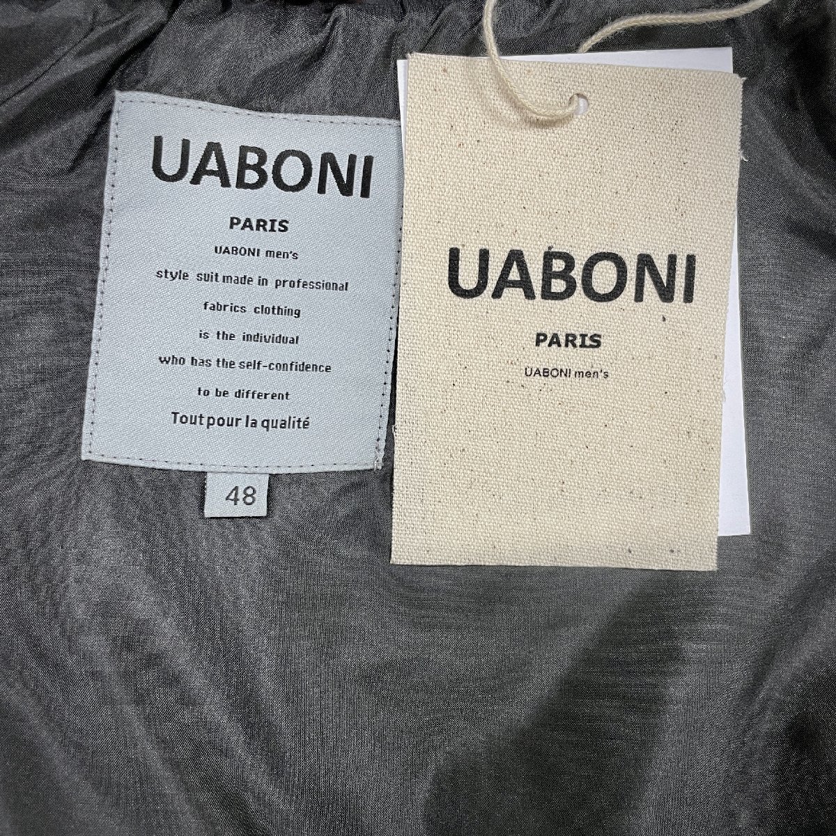 最上級EU製＆定価5万◆UABONI*ユアボニ*ジャケット*フランス*パリ発◆春夏 実用 日焼け止め ブルゾン アウトドア アウター M/46サイズ_画像8