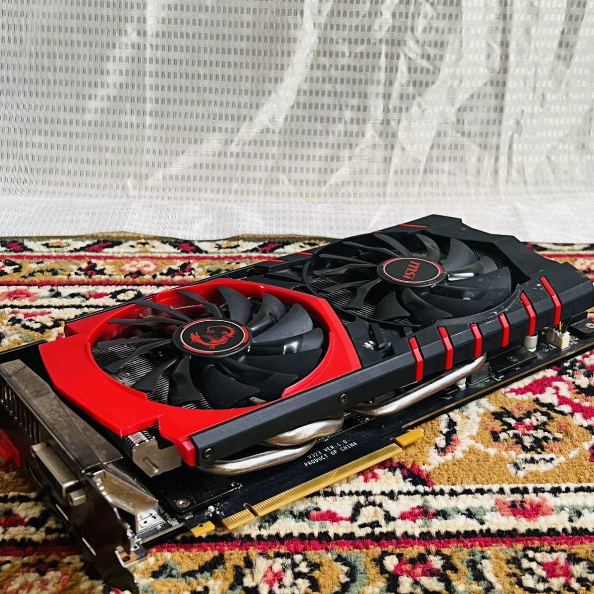 GAMING MSI GTX 980TI GAMING 6G NVIDIA GeForce 動作確認_画像5